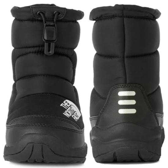 The North Face K Nuptse Bootie VII TNF Black 2 22 Black/TNF