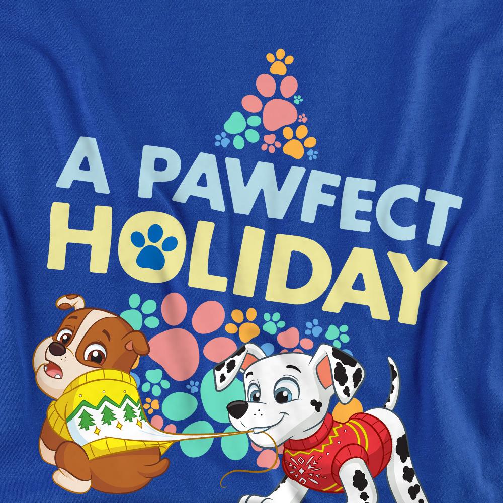 Paw Patrol Unisex Adult A Pawfect Holiday Rubble & Marshall Christmas Sweatshirt