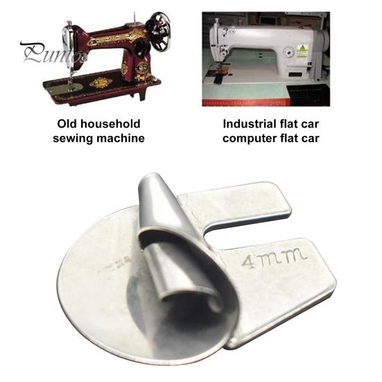 Швейная лапка для подрубки 3-10 мм, сверхмощная стальная промышленная бытовая швейная машина, универсальная широкая узкая прижимная лапка для подрубки