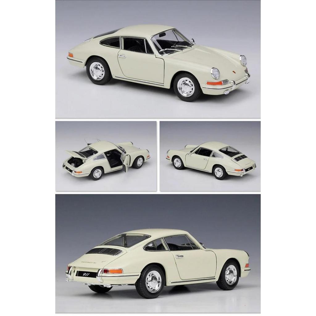 WELLY 1/24 1964 Porsche 911 Сплав Классический Спортивный Автомобиль Модель Литые Металлические Транспортные Средства Модель Автомобиля Симуляция Коллекция Детская Игрушка Подарок