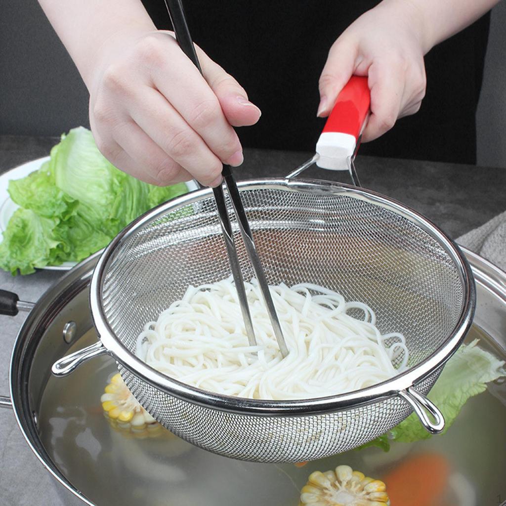 Нержавеющая стальная дуршлаг для лапши для варки и жарки