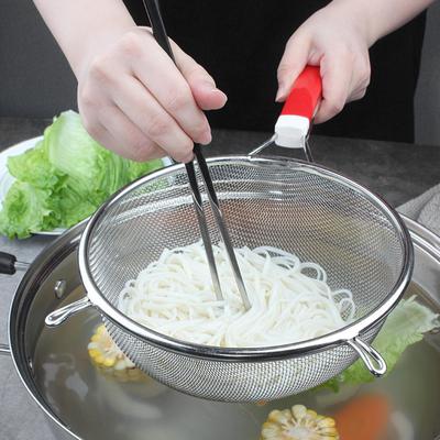 Нержавеющая стальная дуршлаг для лапши для варки и жарки