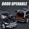 Масштаб 1/24 Maybach GLS-Class GLS600, литая под давлением модель автомобиля, игрушечный автомобиль с откатным механизмом, звуком и светом для детей, коллекция подарков для мальчиков и девочек