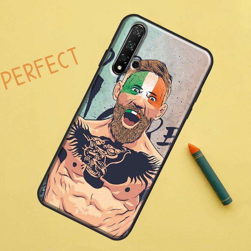 Чехол Conor McGregor для Huawei Nova 12s 11i 7i 8i 12i Y73 Y70 Y90 Y60 Y72 Y61 Y91 9 10 SE P40 Lite P30 Pro