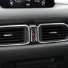 Для Mazda CX-5 2017-2018 1 шт. настоящее углеродное волокно аварийная кнопка вспышки отделка салона автомобиля аксессуары салон автомобиля