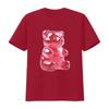 Футболка GUMMY BEAR TEE CANDY POP ART Футболка СЛАДОСТИ ПОДАРОК ДЛЯ МУЖЧИН ЖЕНЩИН ПОДРОСТКОВ ВЕЧЕРИНКА винтажная Стильная универсальная удобная с принтом