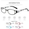 Горячая Распродажа линз высокой четкости портативные очки для чтения модные лупы с принтом ретро пресбиопические мужские очки женские диоптрии +1.0~+4.0