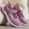 Shoes Women'S Summer Walking Shoes Mesh Breathable Women'S Shoes Middle-Aged And Elderly Mother Shoes Velcro Single Shoes