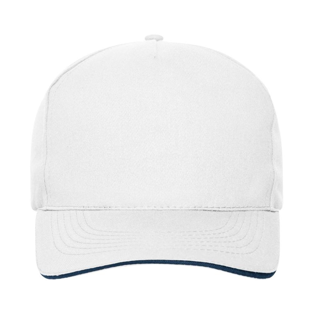 Myrtle Beach 5 Panel Organic Cotton Sandwich Peak Cap