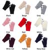 Imitation Cashmere Mittens Winter Warm Full Finger Women Gloves Knitted Wool Mittens Touch Screen