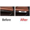 For BMW 5 Series 2011-2017 Silver Titanium Seat Memory Button Switch Cover Trim