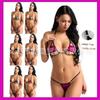 Сексуальный Бикини-Купальник из Трех Частей - Женское Летнее Нижнее Белье и Пижамы