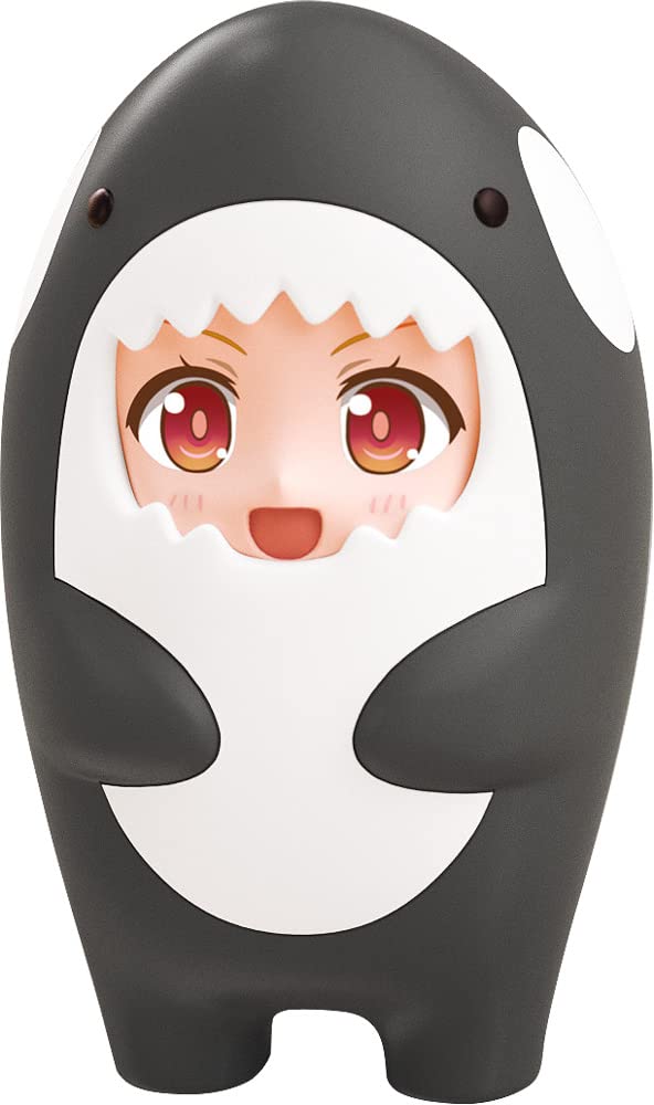 Nendoroid More Kigurumi Face Parts Case Killer Whale Plastic Painted Complete Parts Case G16236 Non-Scale