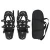 3 In 1 Snowshoes Black 53.5 X 21 Cm Aluminum and HDPE