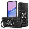 For Samsung Galaxy A15 4G/A15 5G Case Compatible with MagSafe Rotating Kickstand TPU+PC Phone Cover