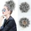Synthetic Synthetic Short Curly Ponytail Extension Buns Wig Piece Elastic Drawstring Loose Wave Bun Ponytail For Women Party Use