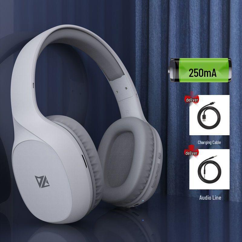 Универсальная беспроводная накладная Bluetooth-игровая гарнитура с высококачественным звуком и позиционированием