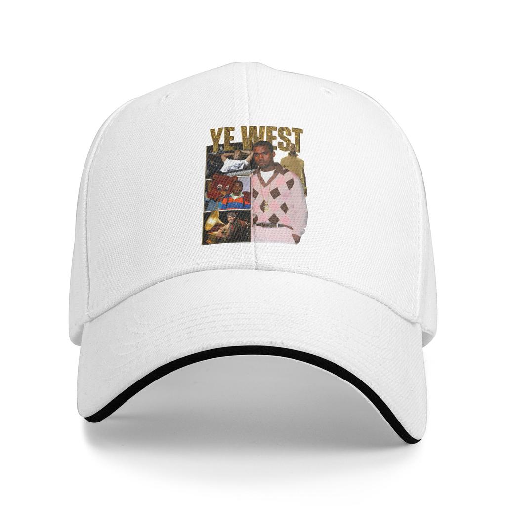 Персонализированная бейсболка Kanye West Ye Bear Унисекс Дышащая Кепка Папы Для улицы Кепки Snapback