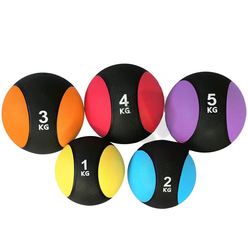 JINGRUIDA Rubber Solid Fitness Ball