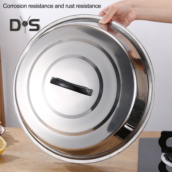Круглый купол для плавления сыра с термостойкой ручкой Прочный, нержавеющий, можно мыть в посудомоечной машине Утолщенная сверхпрочная крышка кастрюли