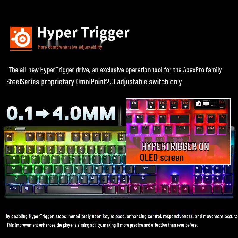 SteelSeries Apex Pro Series Gaming Keyboard