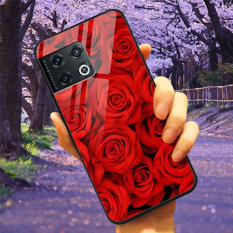 For OnePlus 10 Pro 5G Case 6.7'' Tempered Glass Starry Marble Hard Back Cover for One Plus 10Pro Funda Capa Oneplus10pro Coque