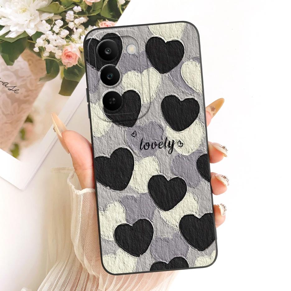 Чехол для Realme C83 5G Чехол для Realme P4 Lite 5G RMX5261 Милый мультяшный чехол-кролик Мягкий силиконовый чехол для Realme C100 5G Чехол для RealmeC83
