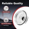 4x 3.5-Inch 12-Thread Trailer Axle Oil Bath Dust Caps for Dexter 9K 10K Hubs