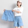 New Korean Version of Tennis Denim Cropped Pants Summer Loose High-waist Casual Harren Women's Shorts