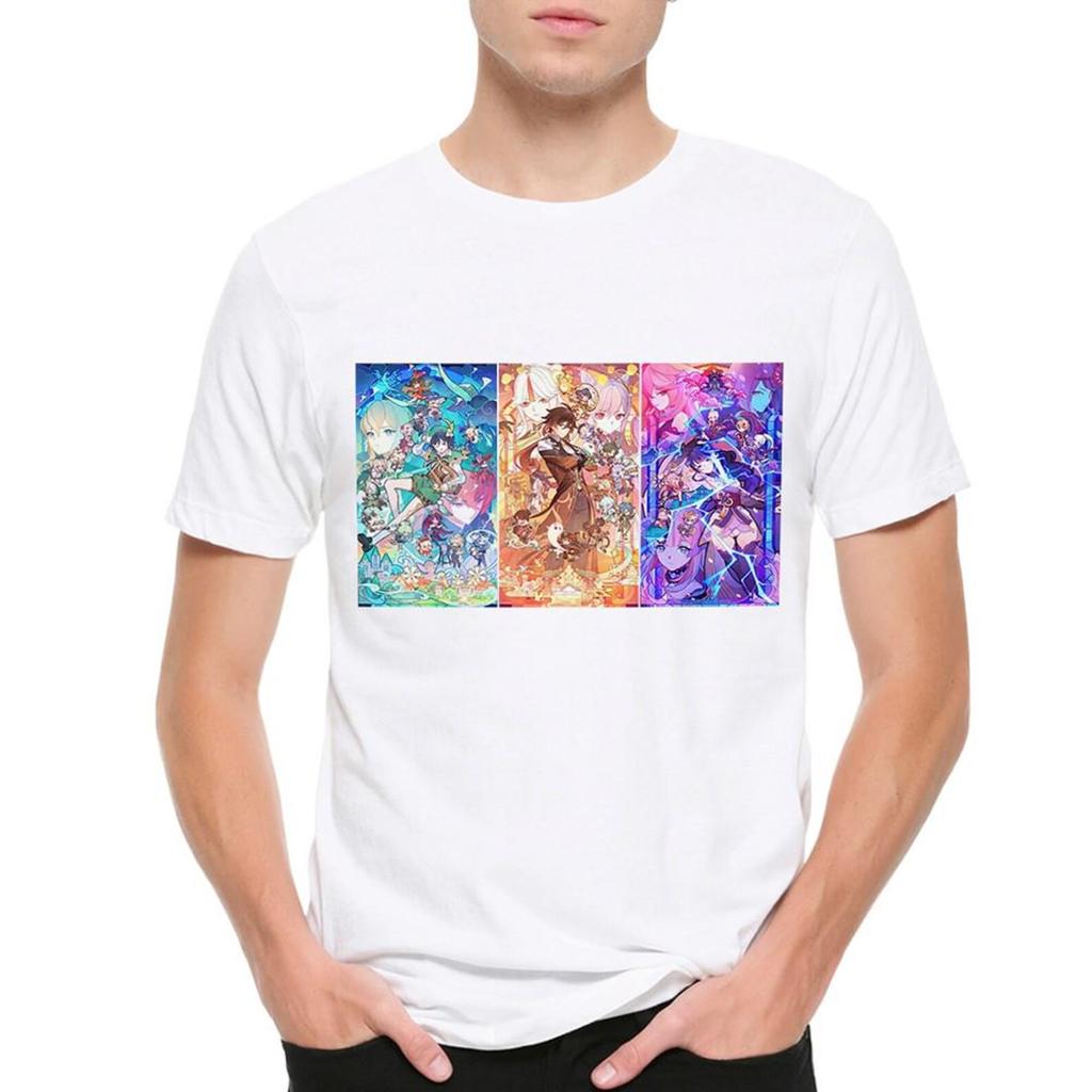 Genshin Impact Heroes T-Shirt, Men's Women's Sizes (GEN-858777)
