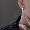 Серьга-клипса с подвеской-пером - Высококачественные серьги без прокола для мужчин, Прочный и стильный зажим-гвоздик для уха