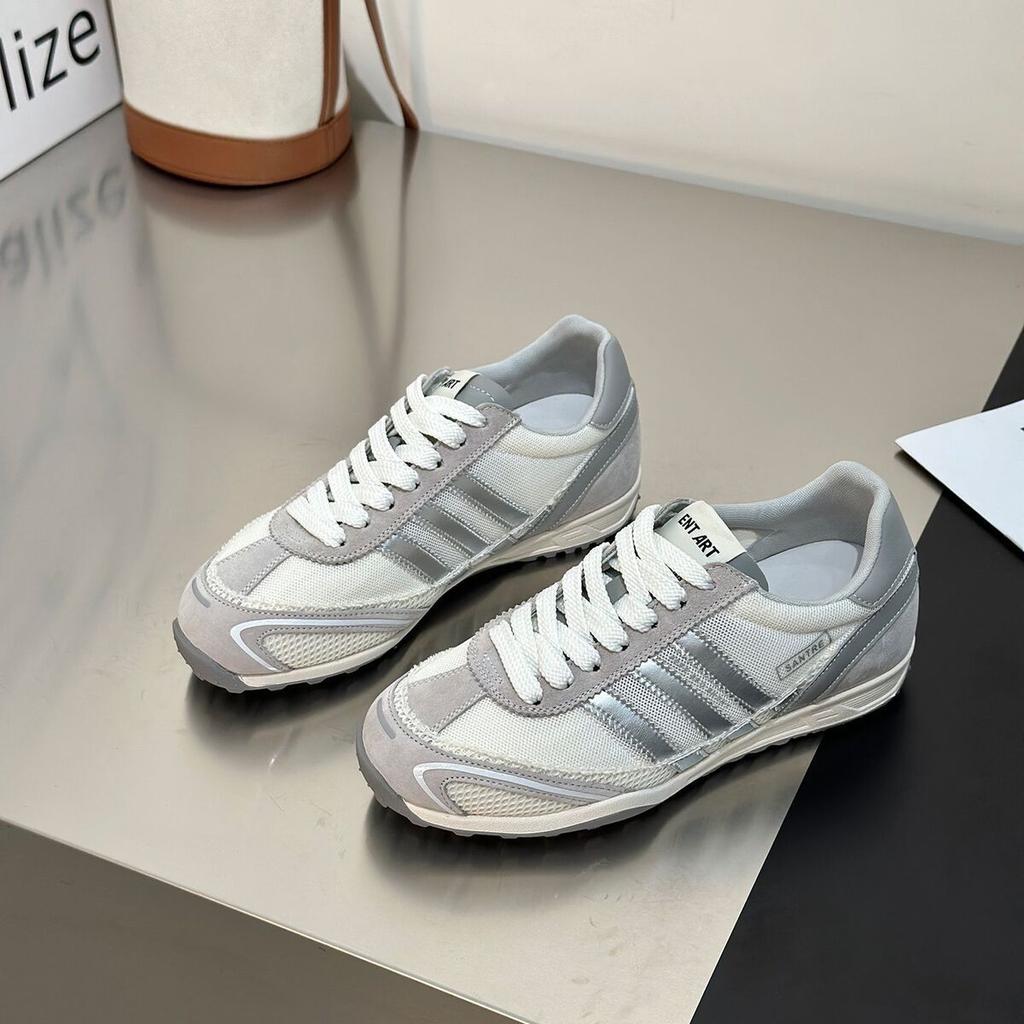 Нишевый дизайн, чувство морали, тренировочная обувь, женская, на толстой подошве, увеличивающая рост, цветовая гамма, дышащая, повседневная обувь, женская, сетка