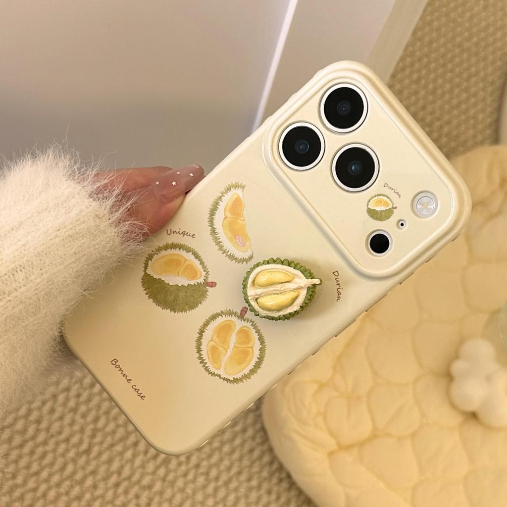Креативный чехол для телефона с дурианом для iPhone 16, iPhone 17 и iPhone 17 Pro Max