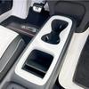Для Volkswagen ID3 Модификация Салона Автомобиля Панель Подстаканника Центральной Консоли Белая Декоративная Панель Защитная Рамка Накладка
