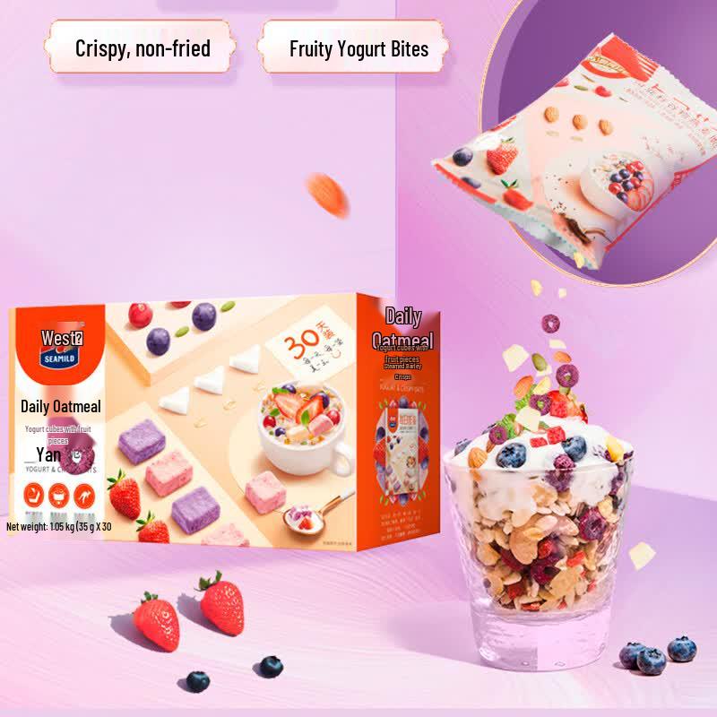 Xi Mai Daily Oat & Yogurt Fruit Crisps