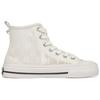 MLB Playball High Monogram Casual Simple Non-Slip Wear-Resistant Lightweight Shock Absorbing High-Top Canvas Shoes Unisex sneakers 3ACVCMM2N-50GRS