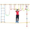 Kids Climbing Obstacle Kit Children Line Hanging Obstacle Course Outdoor Playset Swing Accessories