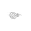 GUCCI Stud Earrings Unisex Silver YBD094074001