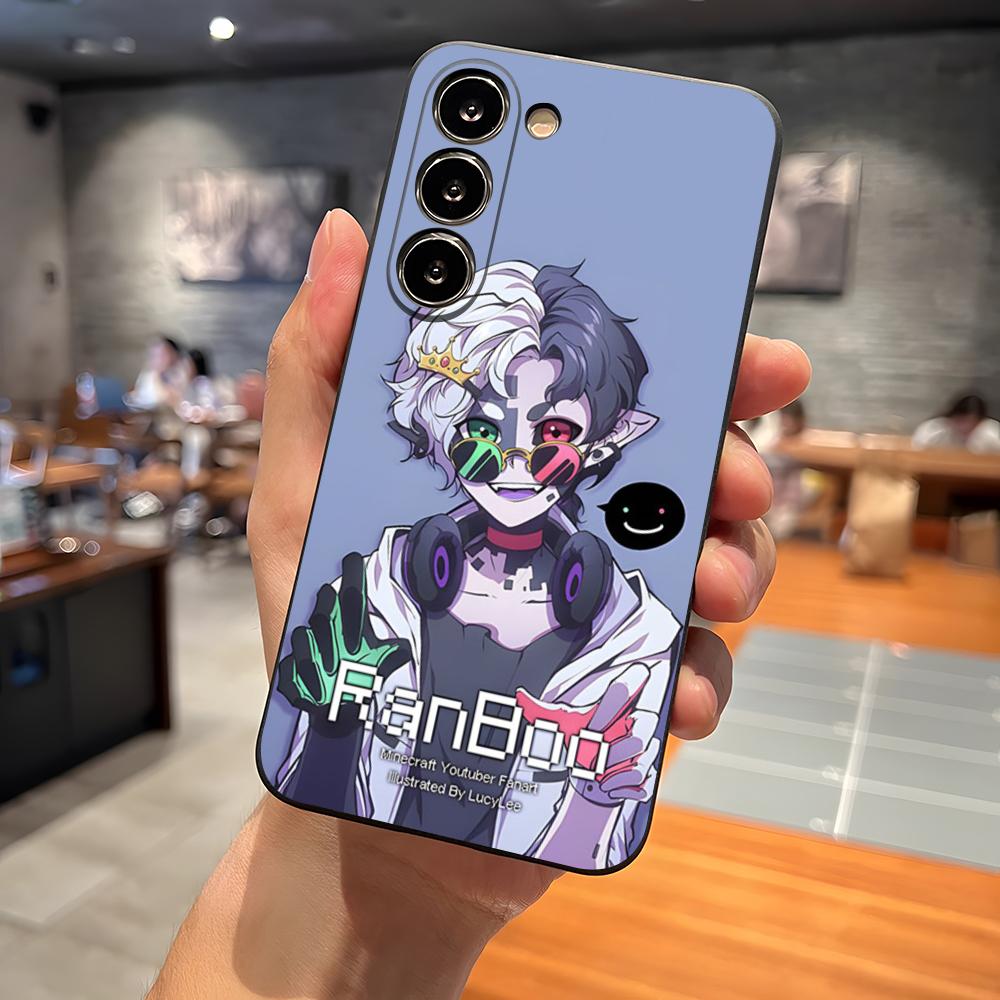 Крутой чехол для телефона Ranboo Dream Smp для Samsung S23 Ultra S24 S22 S20 Fe S21 Plus Galaxy A54 A34 A24 A53 A13 Note 20 Задняя крышка