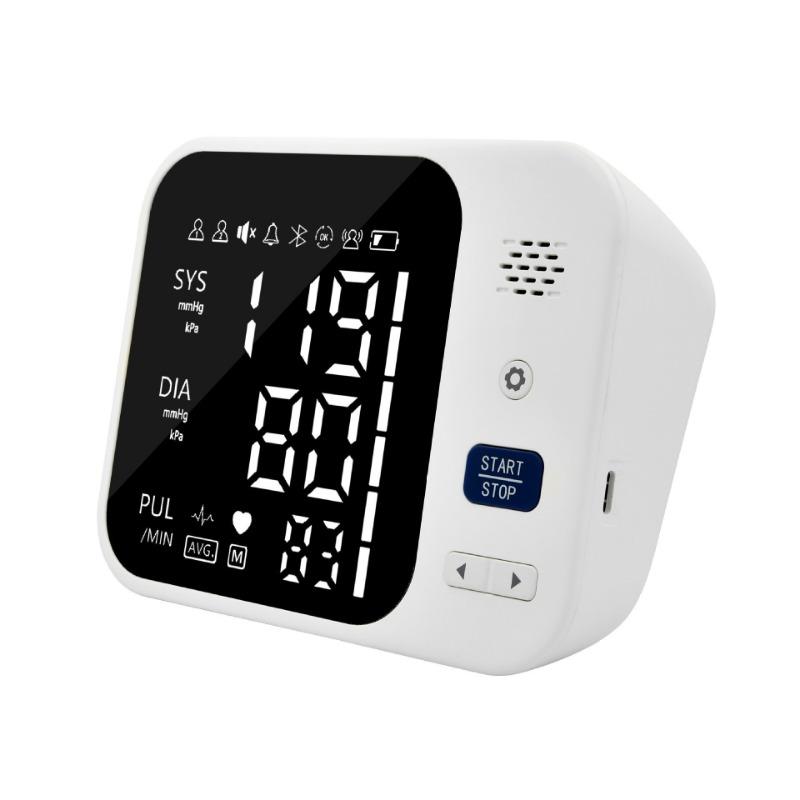 Тонометр GK102 плечевого типа бытовой прибор для измерения артериального давления с голосовым оповещением интеллектуальный тонометр