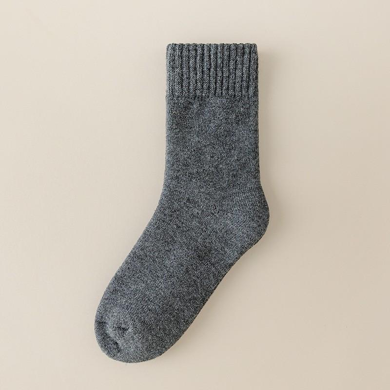 Носки Махровые Носки Средней Длины Сезонные Накопленные Утолщенные Теплые Носки для Сна Зимние Супер Толстые Махровые Чулки