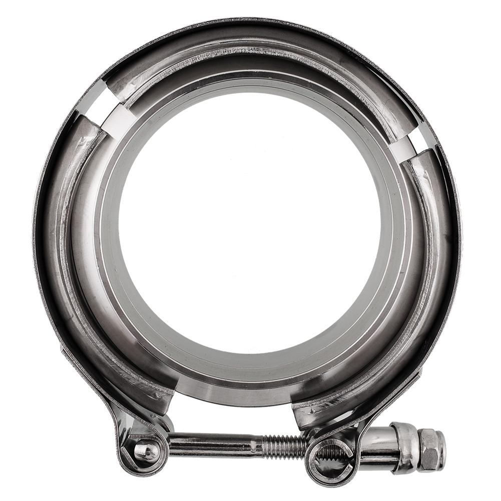 Универсальный улучшенный 2,5-дюймовый комплект V-образных хомутов для автозапчастей для турбокомпрессора, выхлопных трубТовар