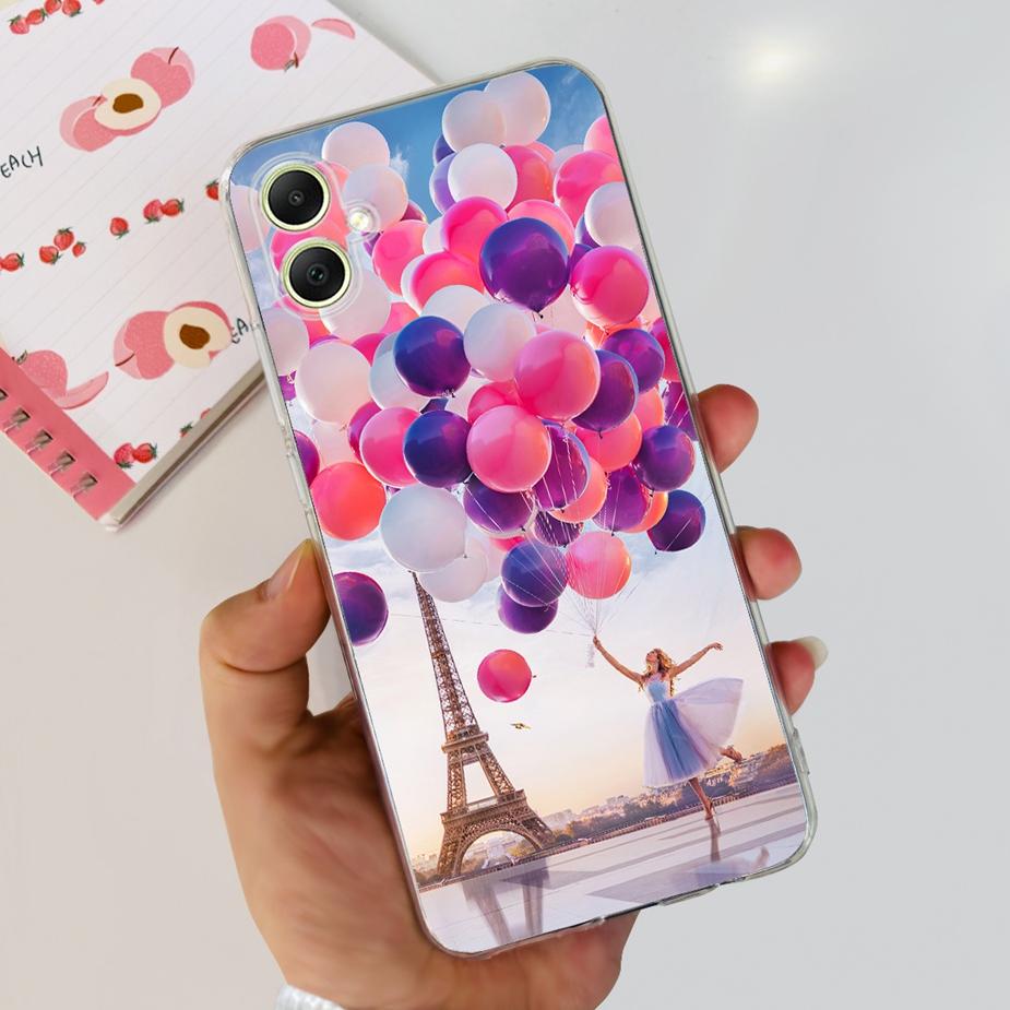 For Samsung Galaxy A05 Case SM-A055F Cute Painted Back Cover Phone Case For Samsung A05 A 05s Galaxy A05s Soft TPU Fundas Bumper