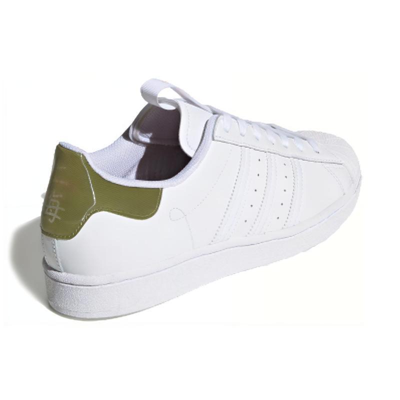 adidas Оригинальные кроссовки Superstar 'Белый Зеленый' FW2857