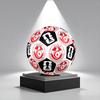 1pc Tunisia Football Size 5 Soccer Ball Professional Match Training Football Indoor &Outdoor Sports Ball Club Training Ball Lightweight Durable y38