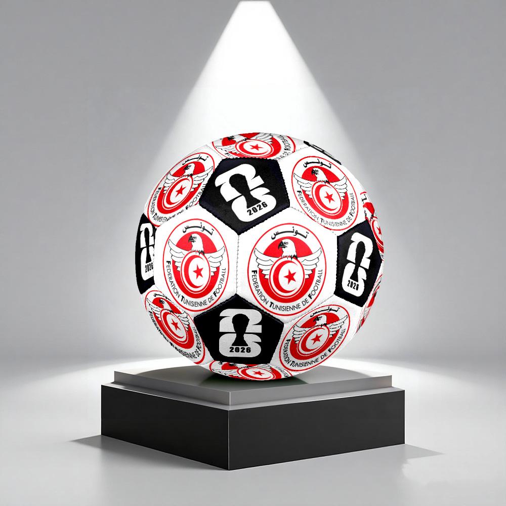 1pc Tunisia Football Size 5 Soccer Ball Professional Match Training Football Indoor &Outdoor Sports Ball Club Training Ball Lightweight Durable y38