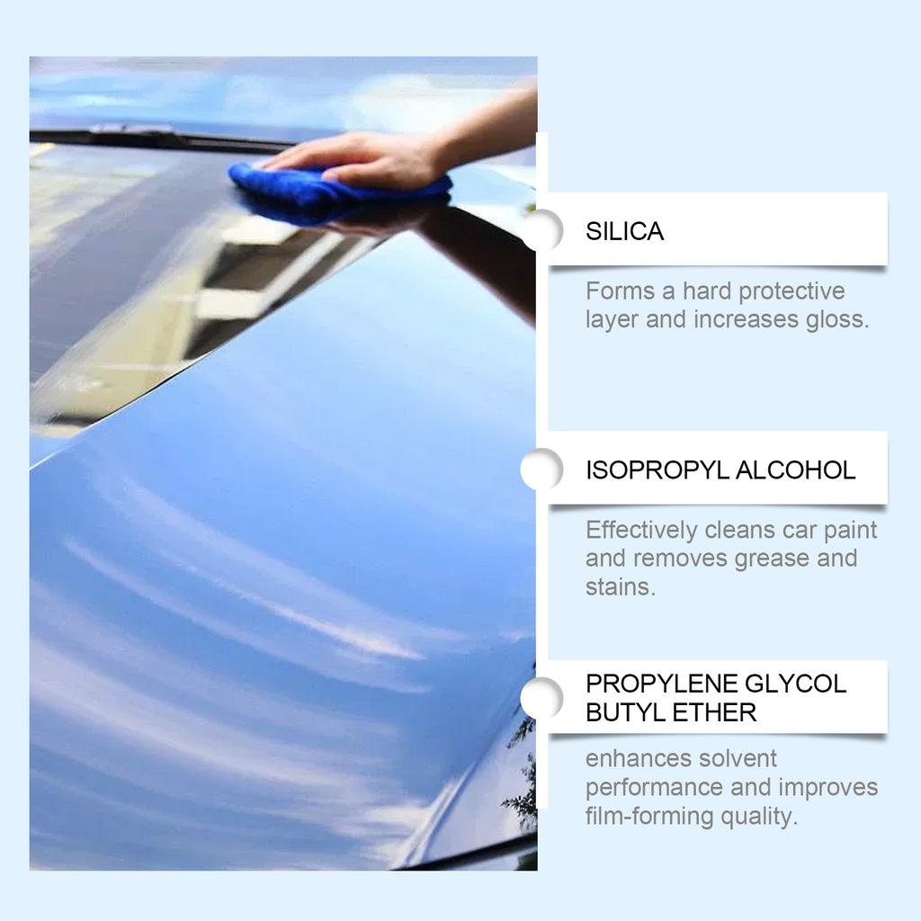 Car Coating Spray Auto Crystal Hydrophobic Layer Polishing Renovation Paint Coating Agent Car Polish Nanos Coatings Car Maintena