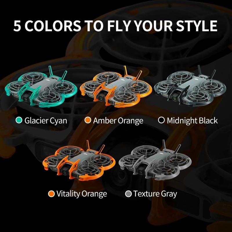 Propeller Guard For Neo 2 Repair Parts 3D Printed Gimbal Bumper Bar Anti-Collision Body Protector Kit For NEO2 Accessories