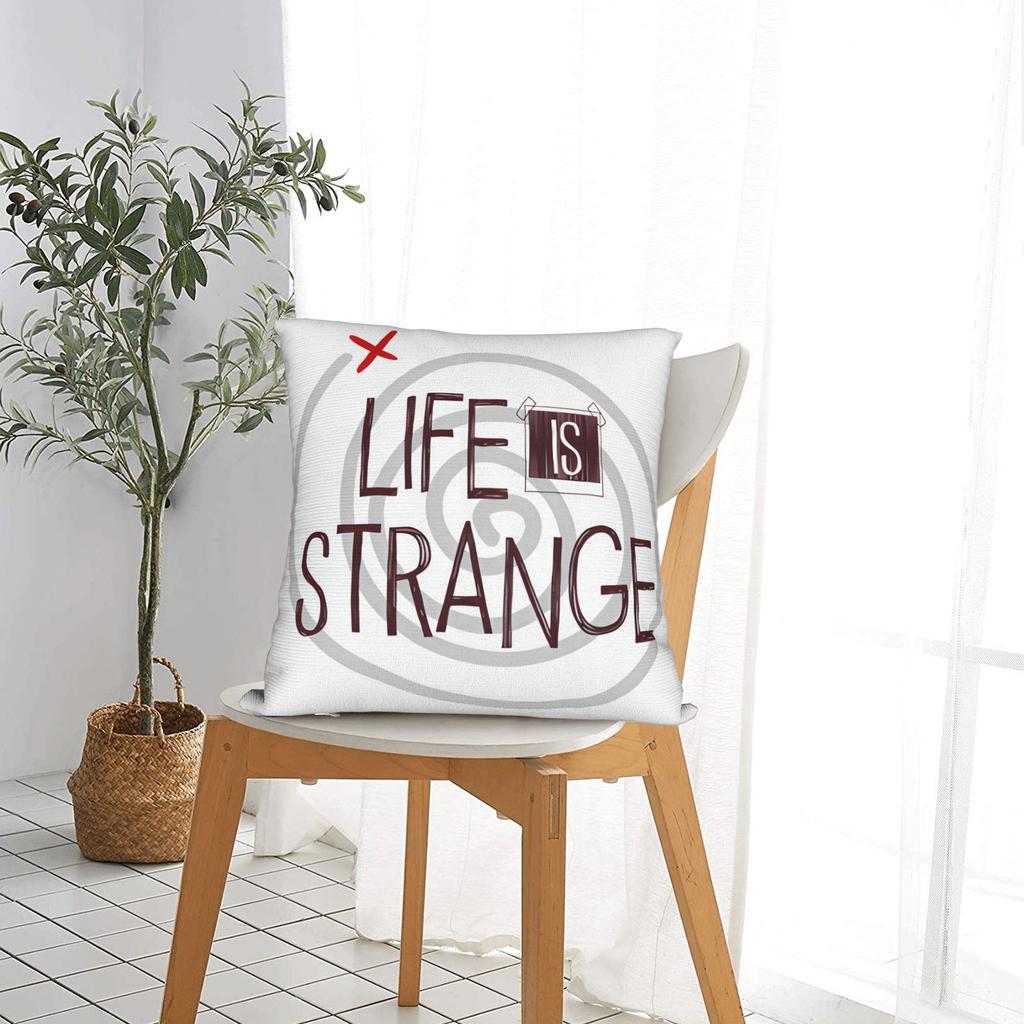 Чехол на подушку Life Is Strange Rewind Уютный чехол для подушки Забавный чехол для подушки Для офиса Автомобиля Домашний декор