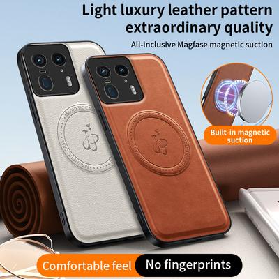Беспроводная зарядка Магнитный чехол для Motorola Edge 50 Neo Moto Edge 50 Fusion Сверхзащитный чехол Оболочка из ПУ кожи Coque Funda